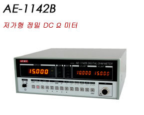 AE-1142B 저가형 정밀 DC Ω METER